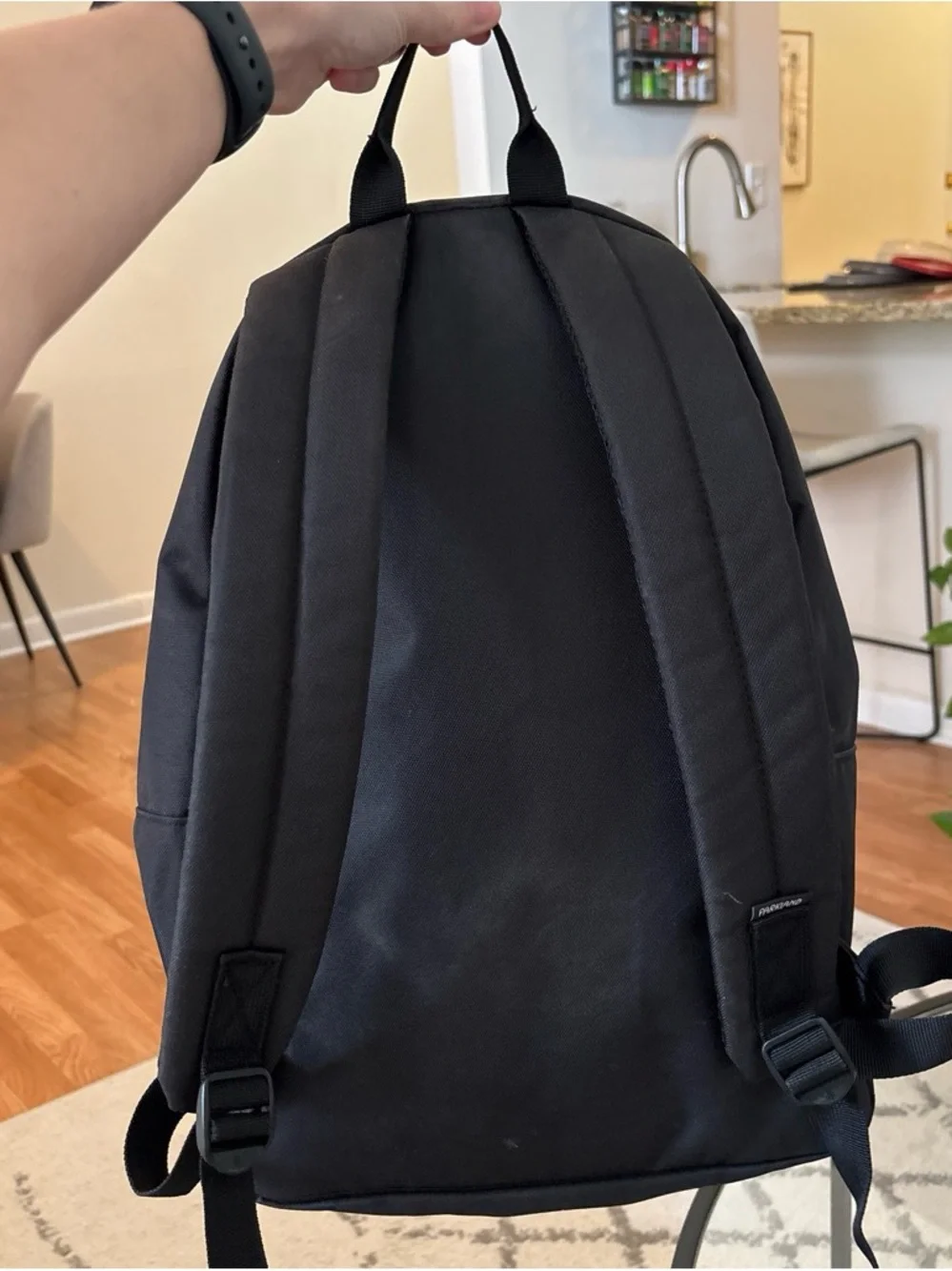 Black Men's Backpack